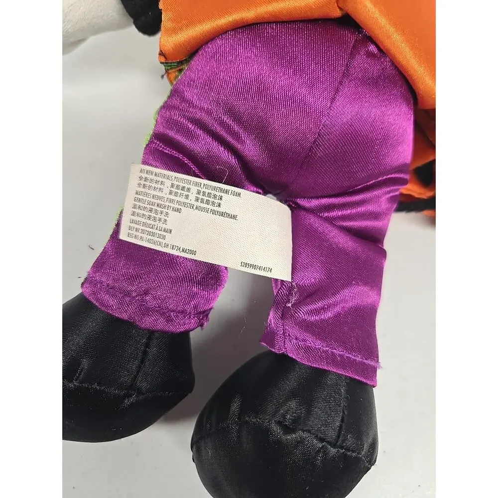 Disney Parks Mickey Mouse Trick Or Treat Halloween Stuffed Plush 12 Inches
